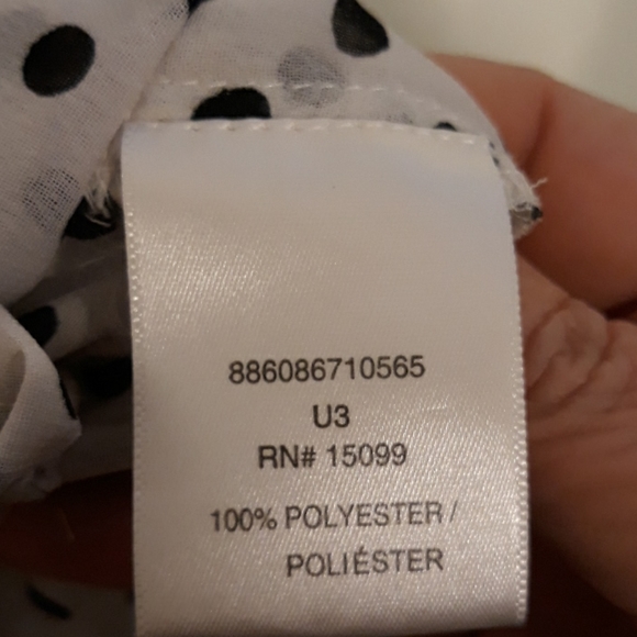 Bongo white with black polka dot top - Picture 3 of 5